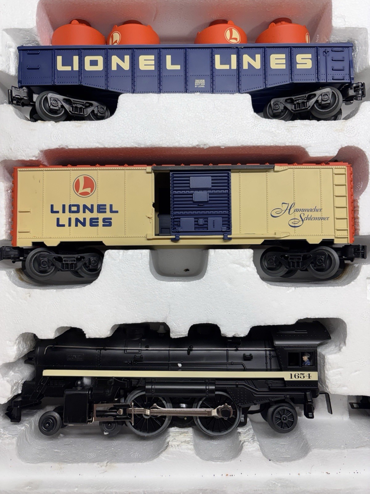Lionel O Gauge Analog Train Starter Set 6-30053 Light Sound Real Smoke