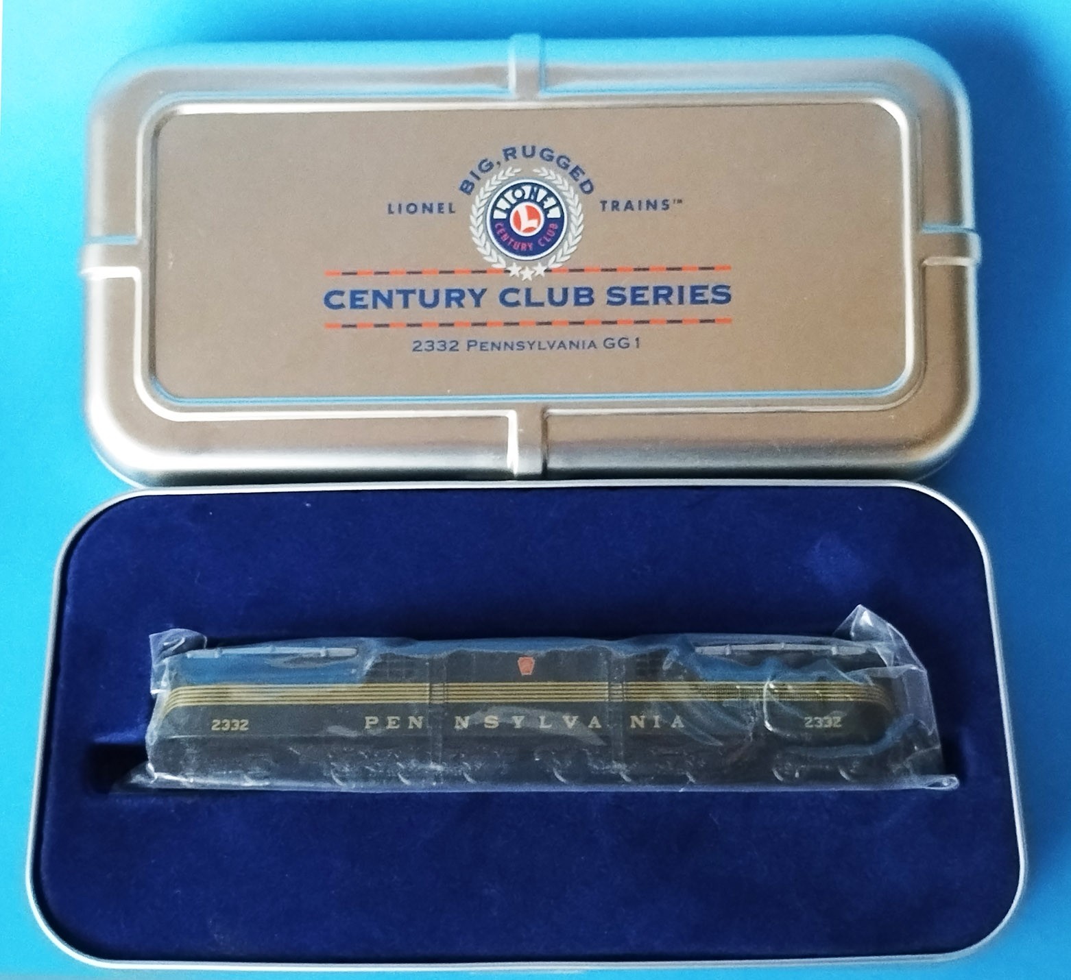 Lionel 1:120 Scale DieCast Locomotive – Century Club Series – Pennsy GG1 2332