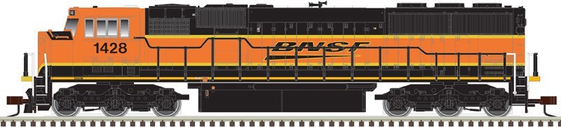 Atlas ~ N Scale ~ New ~ SD60M ~ DC/DCC Sound ~ GOLD ~ BNSF [H3] #1428 ~ 40005232