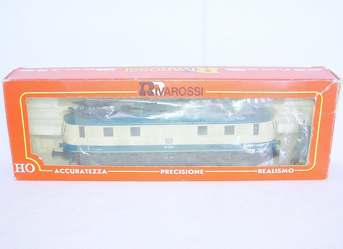 Rivarossi HO 1:87 DB BR 118 Deutsche Bundesbahn Pop-Art ELECTRIC LOCOMOTIVE MIB!