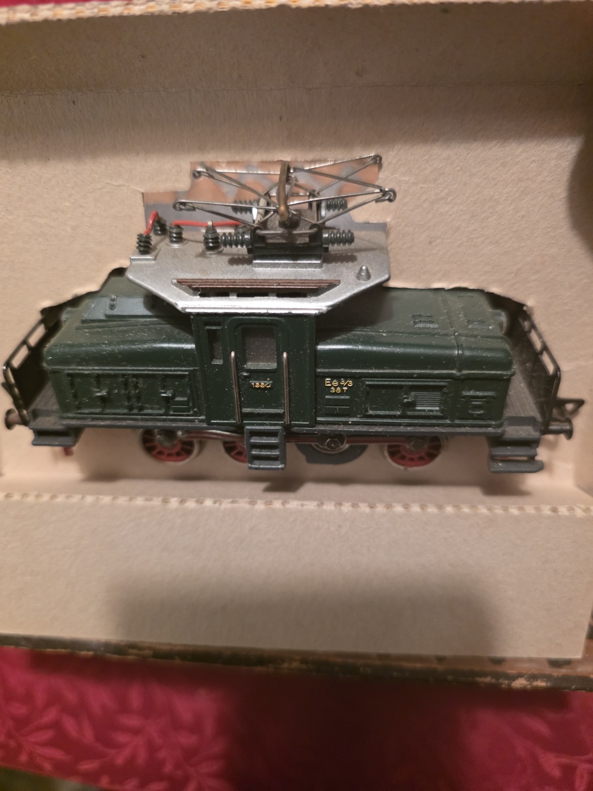 Vintage Electric Locomotive Fleischmann HO scale Model No 1330 Ee 3/3 36t