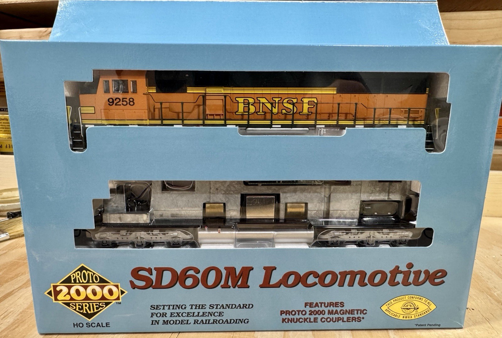 Proto 2000 30173 HO SD60M BNSF #9258 DCC Ready New