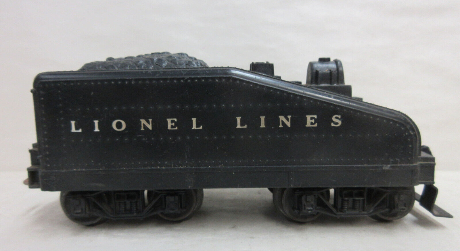 Lionel Lines Tender O Gauge 1:48 Scale Black Plastic Model Railroad Train Car