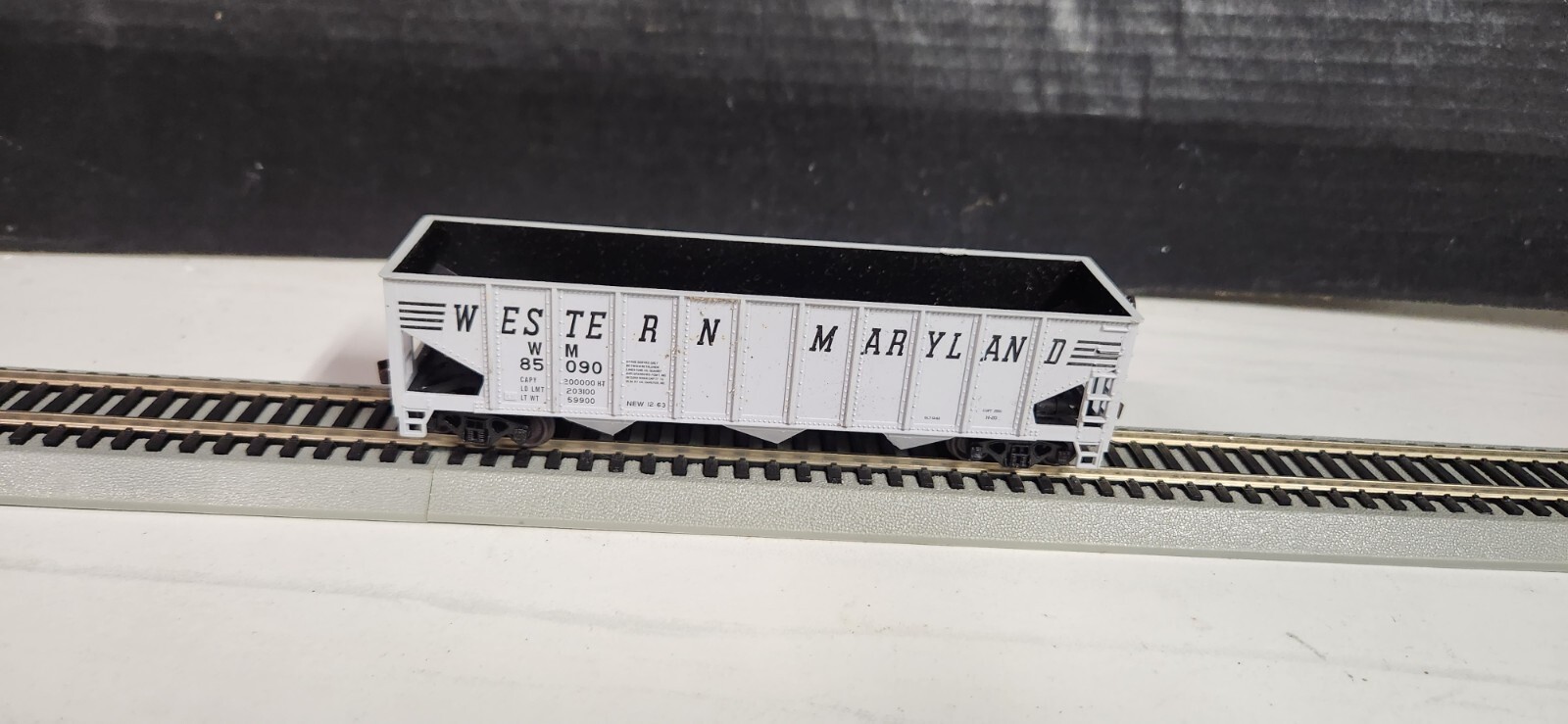 K Unbranded Western Maryland 85090 3 Bay Hopper HO 1/87
