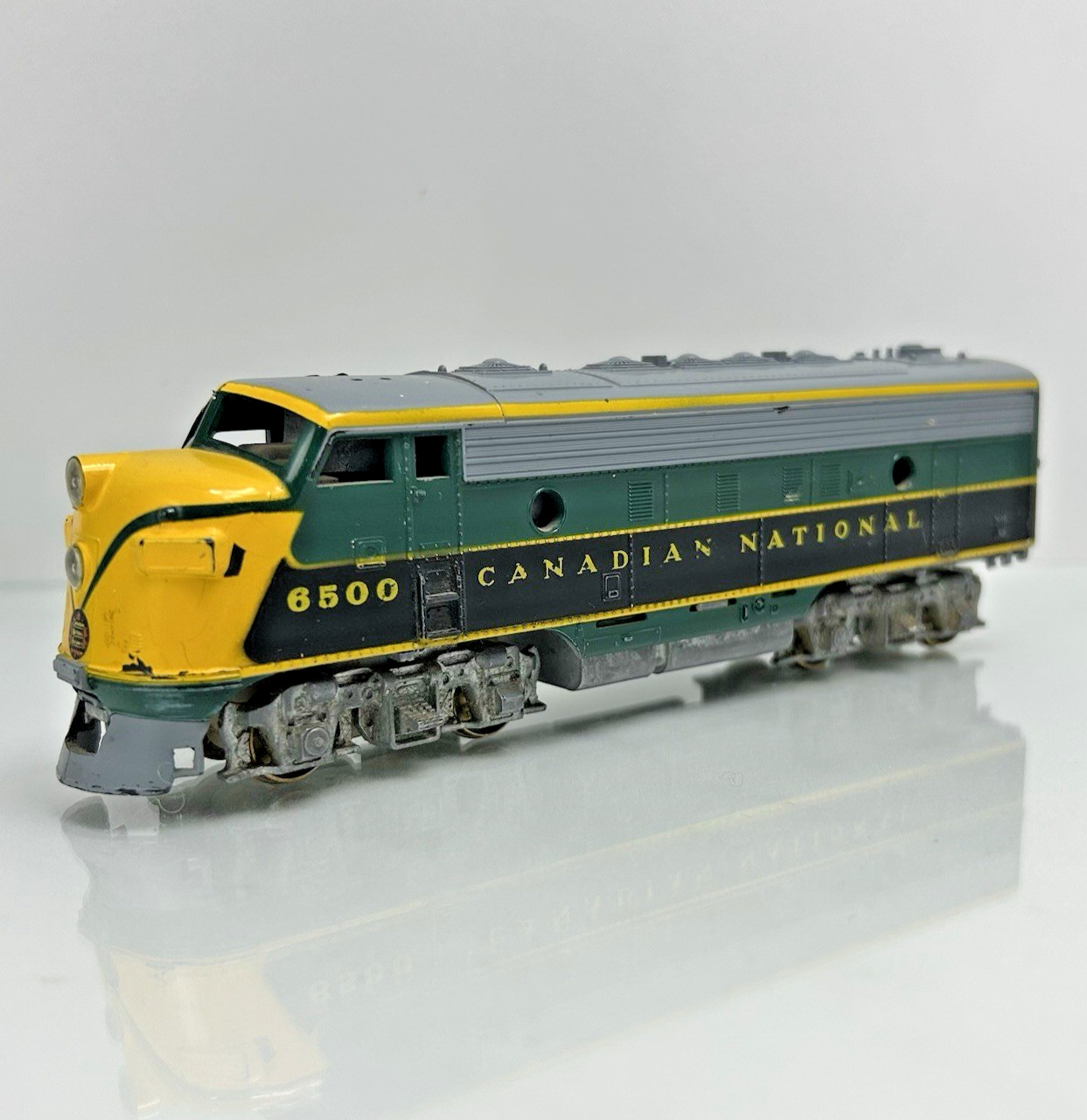 Athearn HO Diesel Locomotive Canadian National CN F7A #6500 Tested Works Read