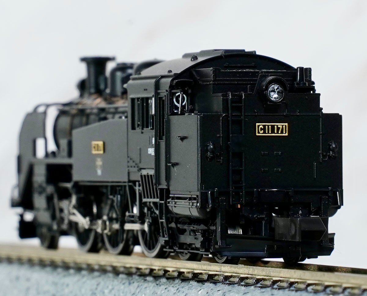 kato 2021-1, JNR Steam Locomotive c11-171, n scale, NIB, ships from the USA