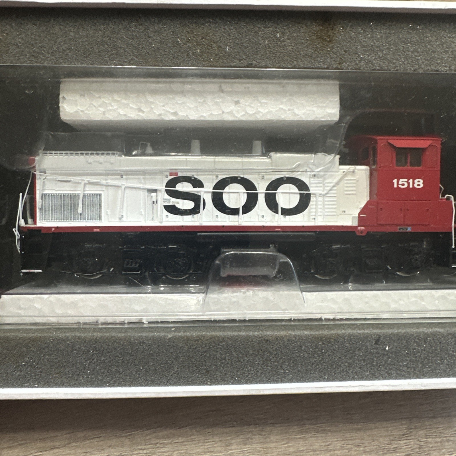 HO ATHEARN GENESIS G66162 MP-15AC SWITCHER SOO LINE # 1518 SOUND