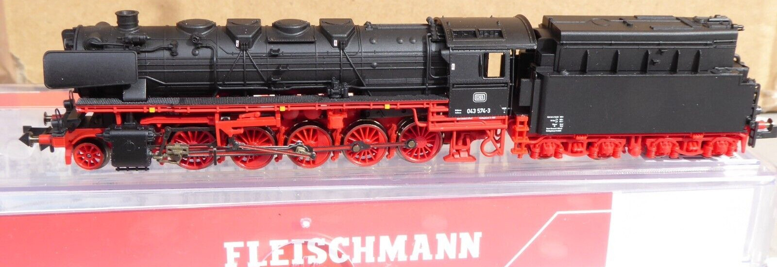 Fleischmann 714404 N Locomotive BR 043 574-Oil DB Era 4 DSS+LED Light BW Rheine