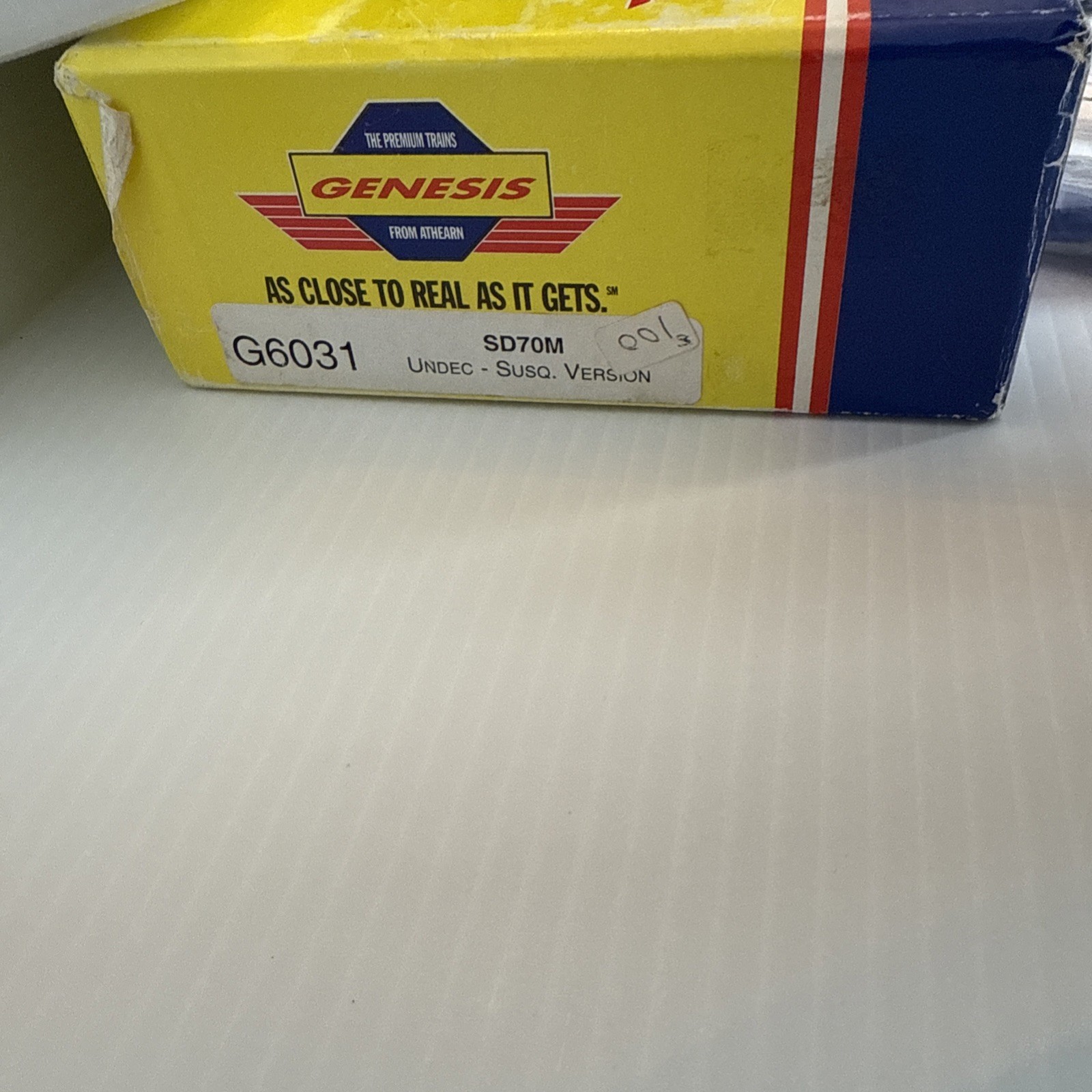 HO Athearn Genesis DCC Ready Undecorated SD70M Susq. Version G6031 Brand New