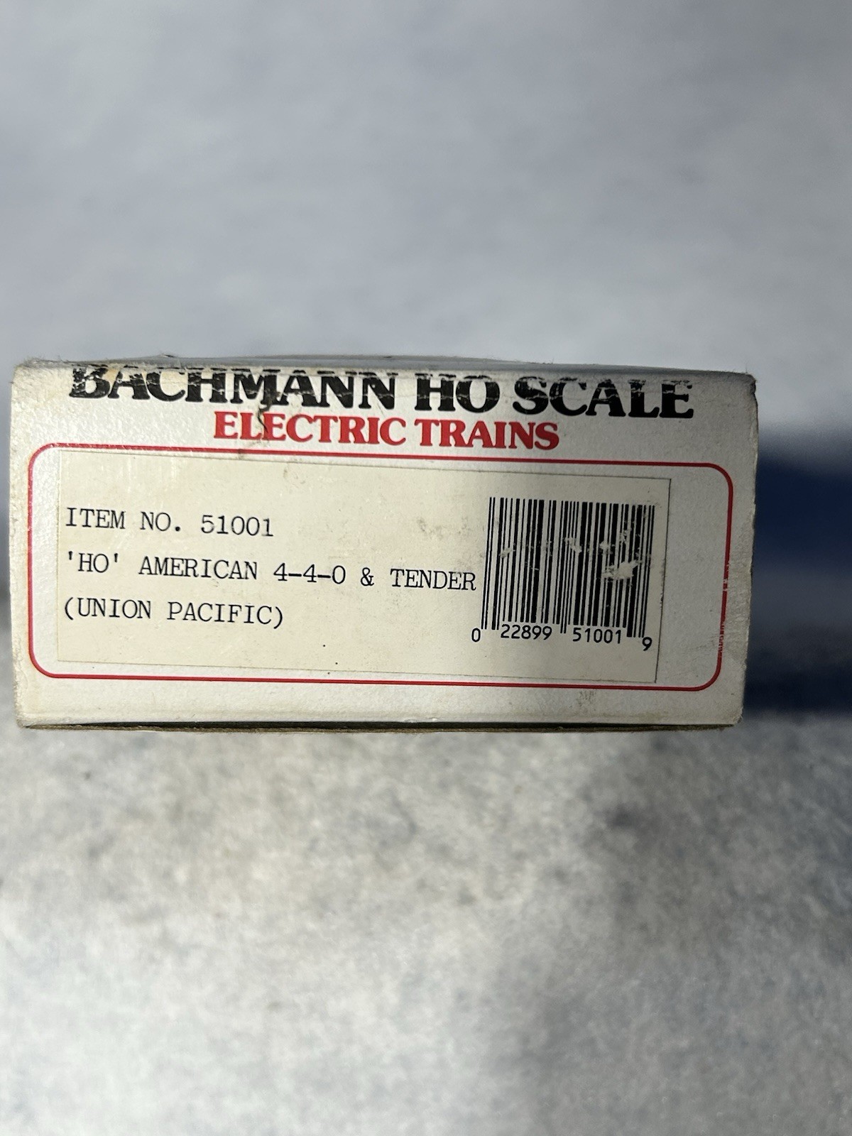 Beautiful Vintage Bachman Union Pacific RR American 4-4-0 Locomotive HO
