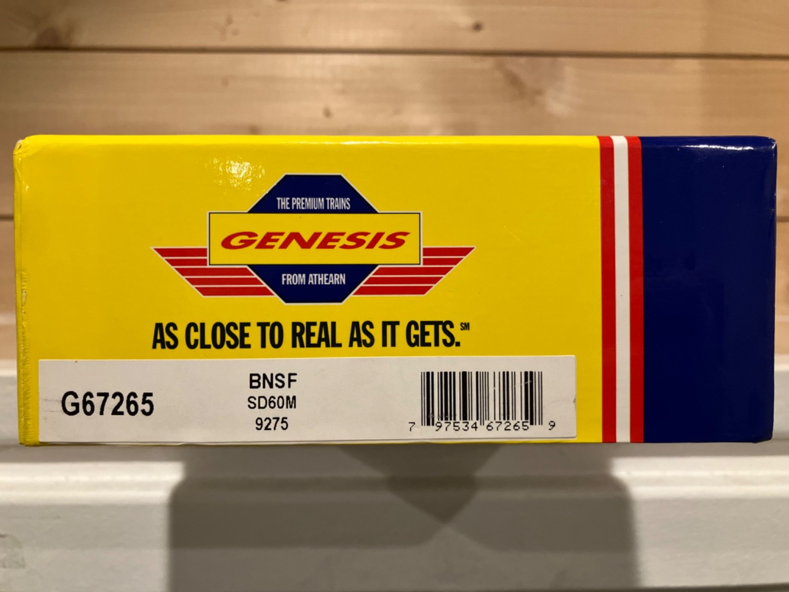 HO Scale DCC READY Athearn BNSF SD60M (Weathered) Locomotive