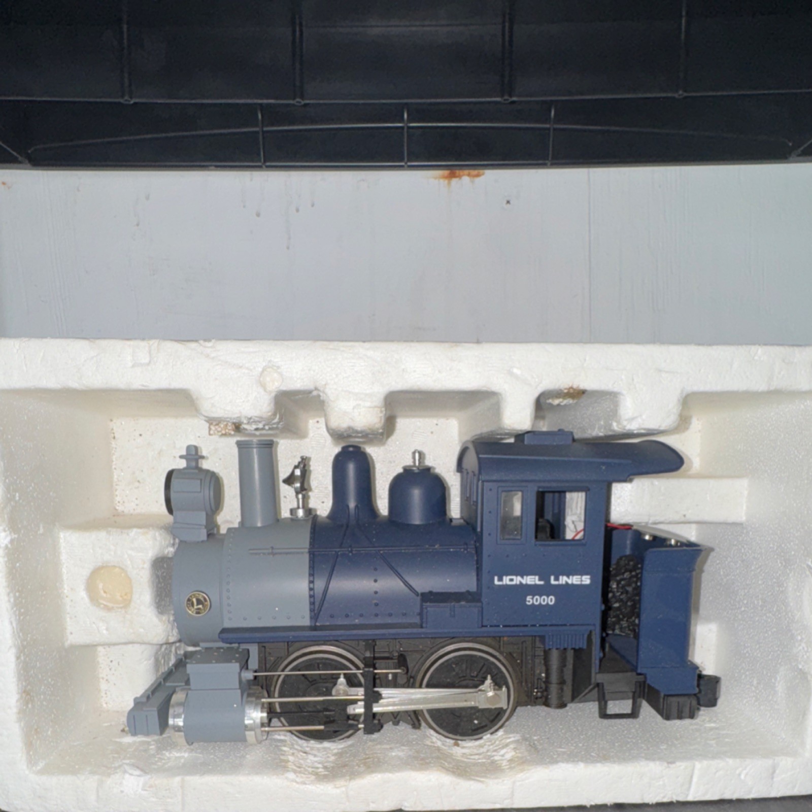 Lionel Steam Locomotive 5000 G Gauge 0-4-0 Blue Gray Lionel Lines Model Railroad