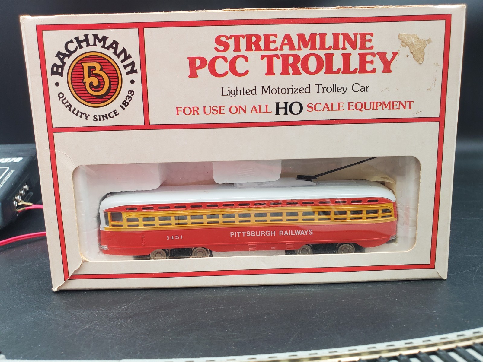 Bachmann HO Scale PCC Streamline Trolley Pittsburgh Railways 41-629-C4 PR