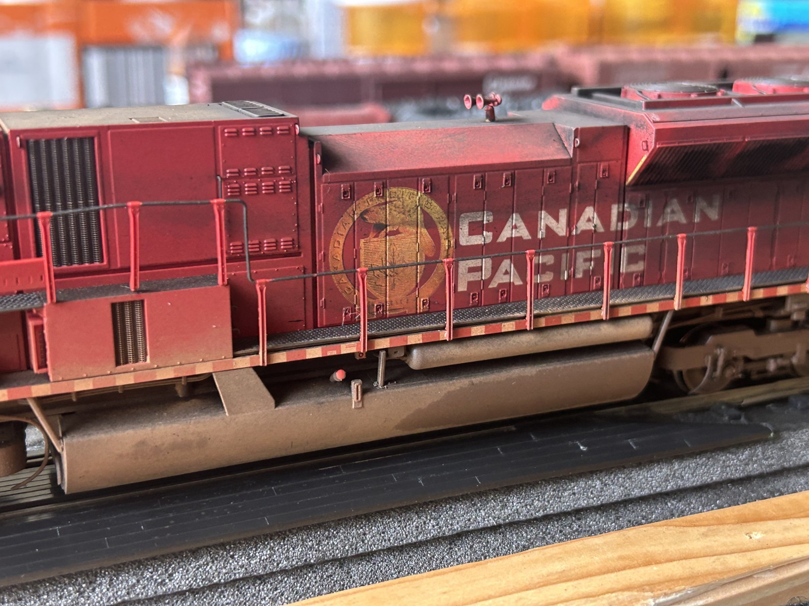 Athearn Genesis HO Scale CP SD90MAC-H Phase II– DCC/Sound/ Weathered/ Keep Alive