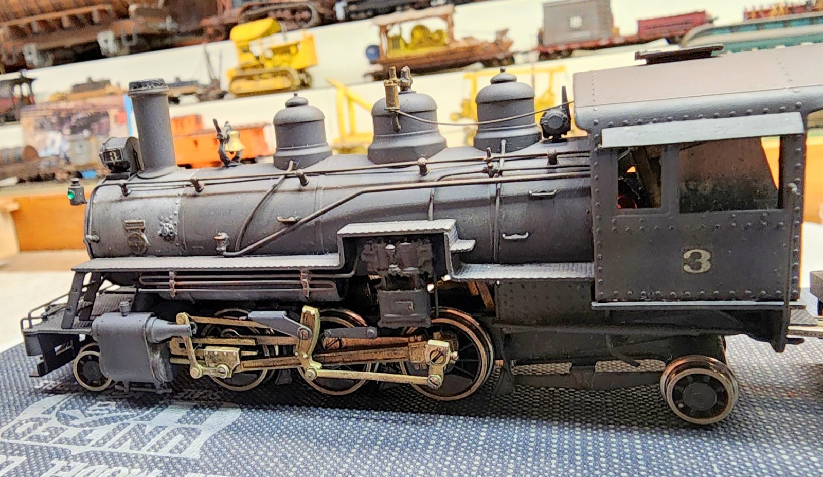 PFM 2-6-2 Baldwin steam Loco Brass Custom painted for your logging roster