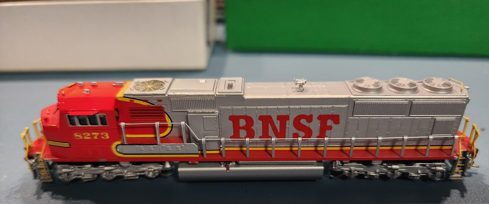 RARE! NEW! Overland Models BNSF SD75M Brass Engine N scale #8273