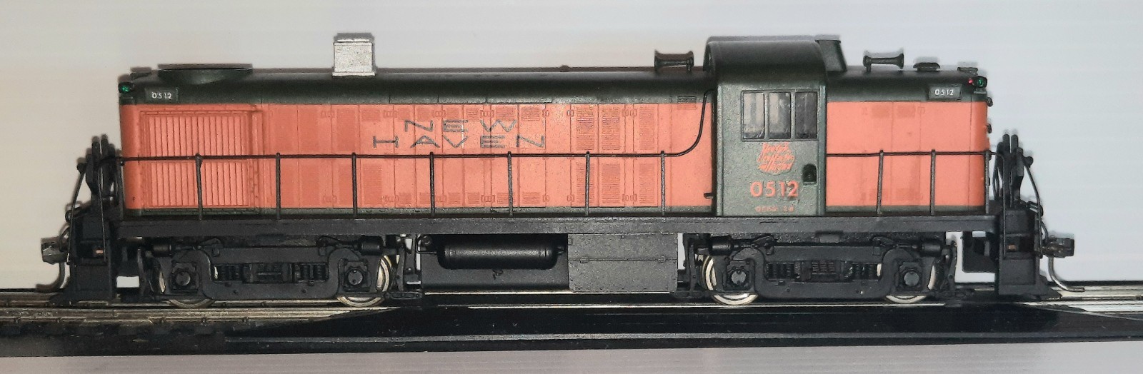 HO Alco Products Samhongsa Brass Custom Painted New Haven Railroad RS-2 #0512