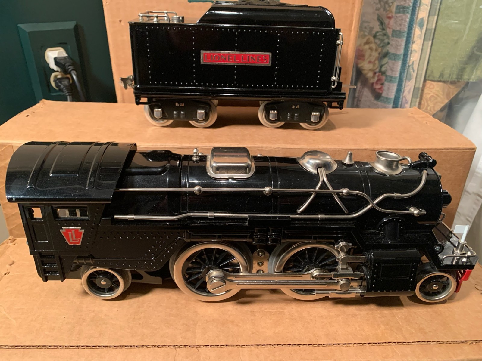MTH Standard Gauge Lionel Lines 385 2-4-2 Steam Locomotive & Tender