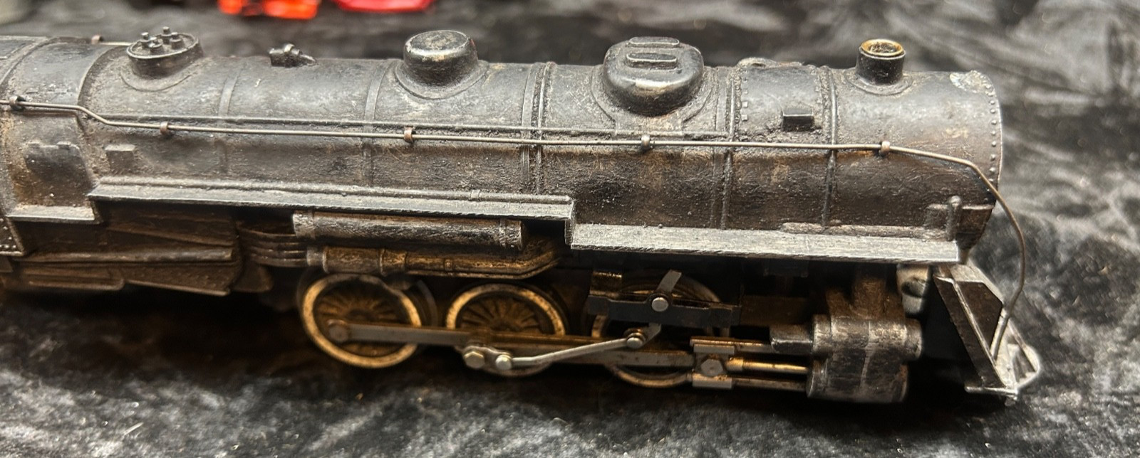 A.C. Gilbert American Flyer Train HO Scale Locomotive & Tender Rare P9489 c3-1