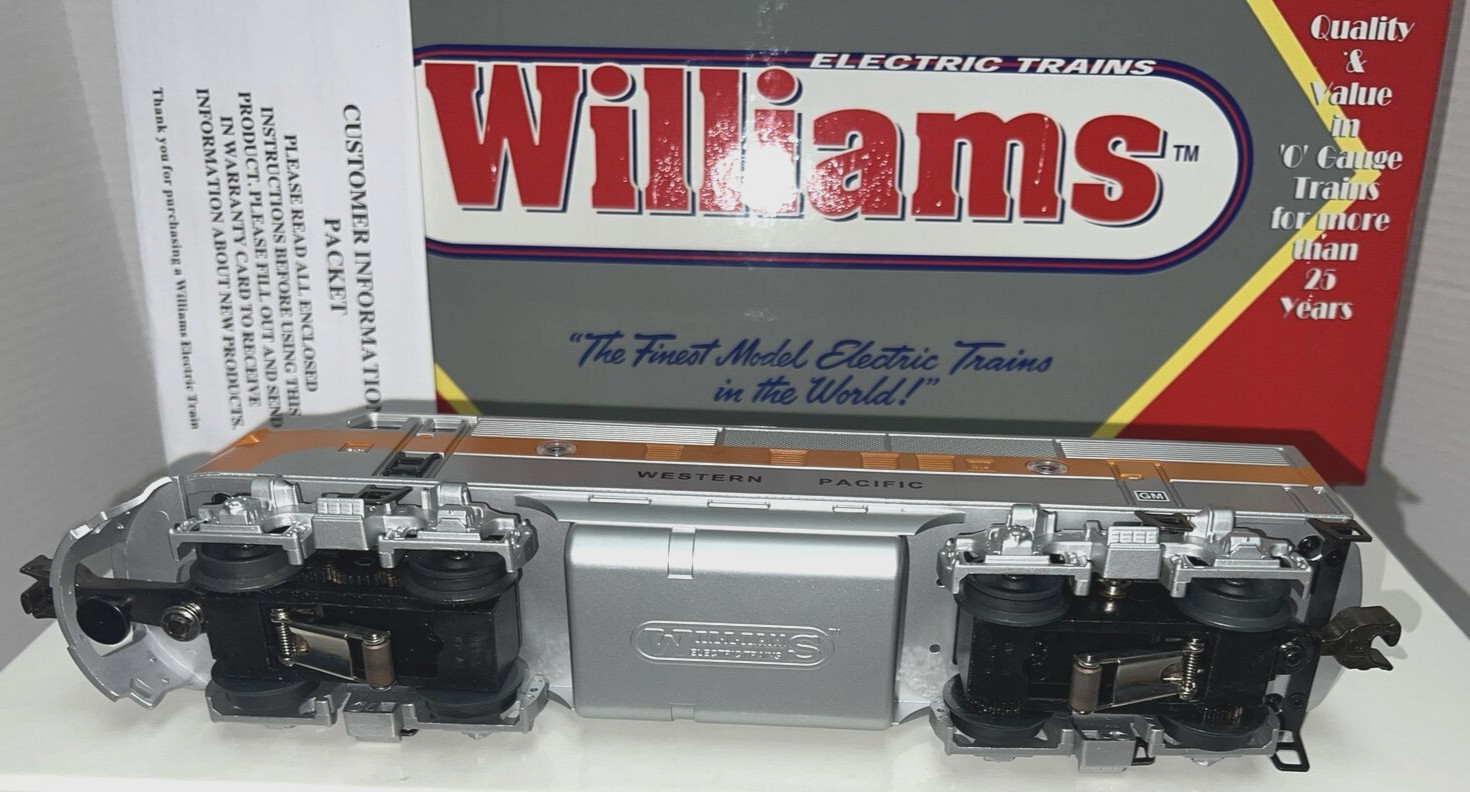 WILLIAMS W-2345 WP F3 POWER A WITH TRUE BLAST II HORN & DUMMY A DIESEL SET LNIB