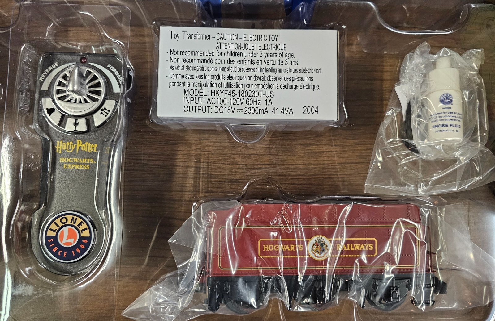 Lionel Lion Chief Harry Potter Hogwarts Express Electric Remote Control Trains