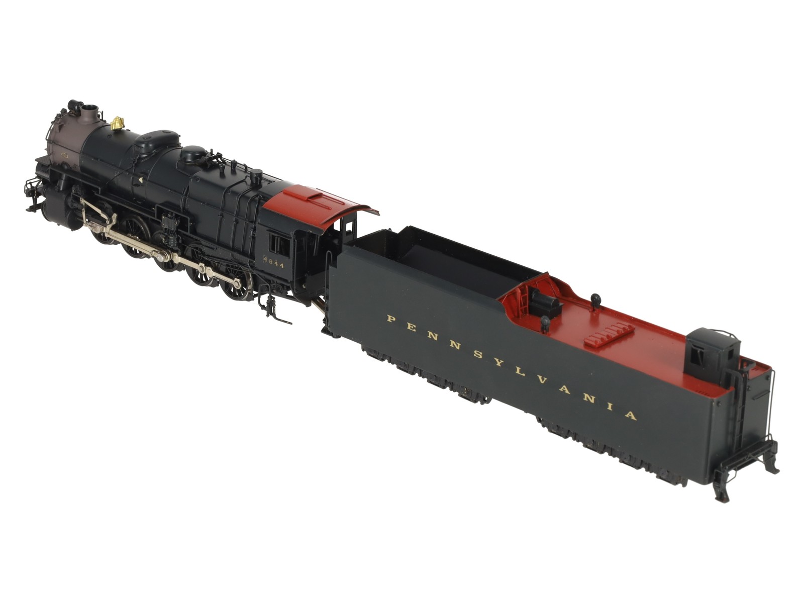 Key Imports HO BRASS Pennsylvania I-1sa 2-10-0 Decapod Steam w/Long Tender-Paint