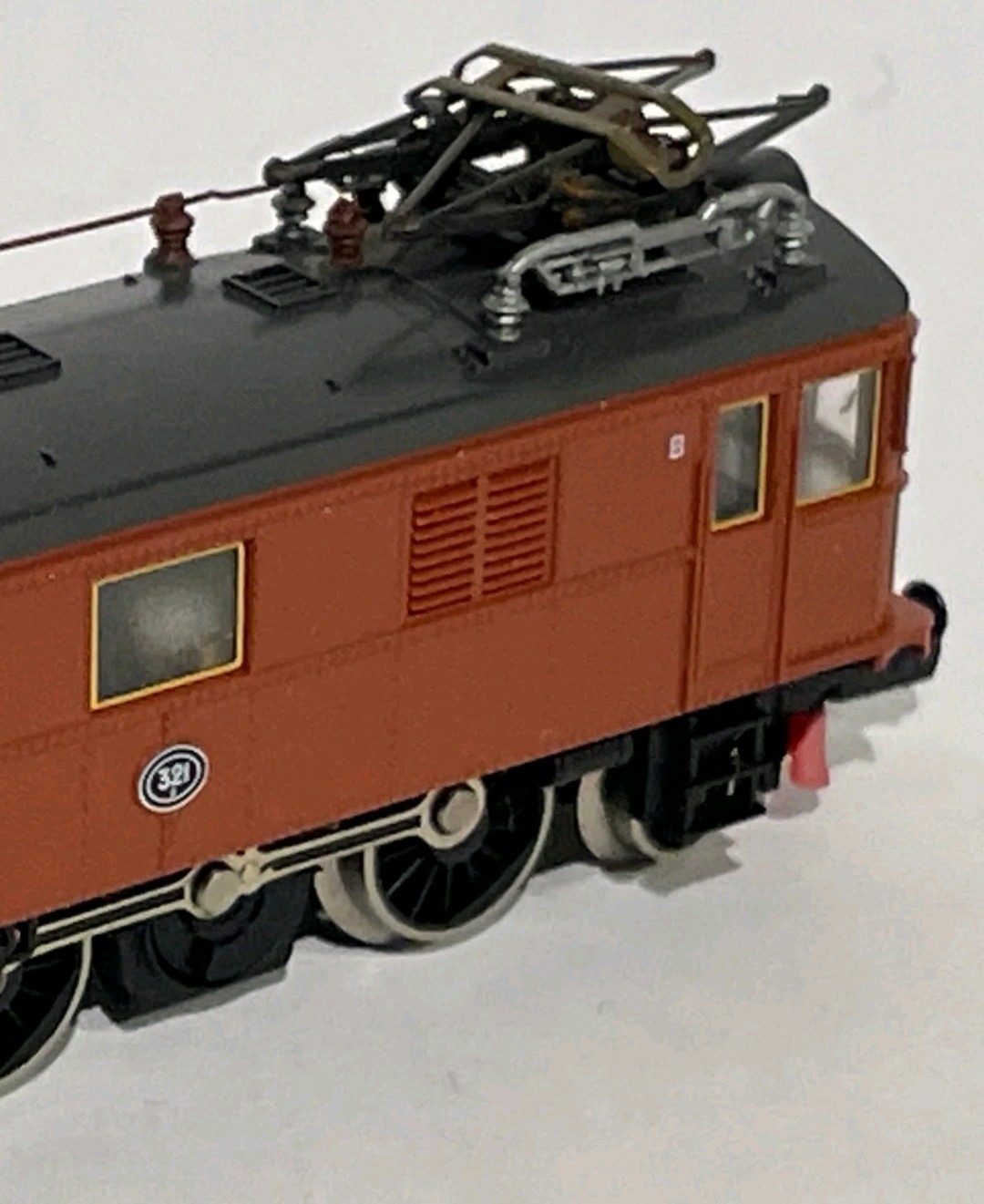 FLEISCHMANN 7368 Vintage Electric Locomotive Sweden DU-2 SJ Box Scale-N 1/160