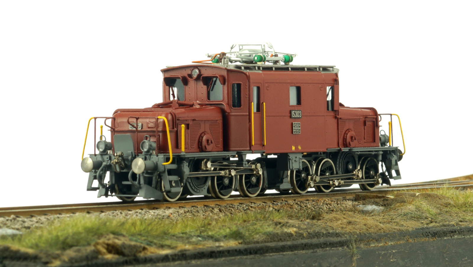 METROPOLITAN SA 757 H0 HO BRASS SBB-CFF Seethal De 6/6 No. 15 301 super brun