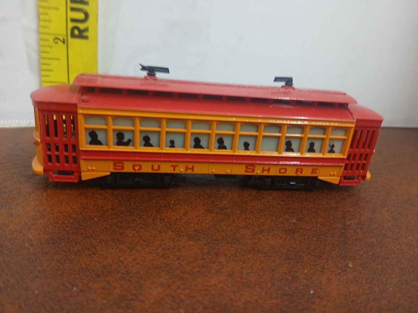 ​Bachmann HO Scale Brill Motorized Trolley Streetcar South Shore #34