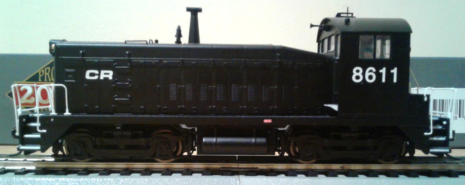 HO SCALE LIFELIKE PROTO 2000 EMD SW8 CONRAIL #8611 DCC & SOUND 920-41483