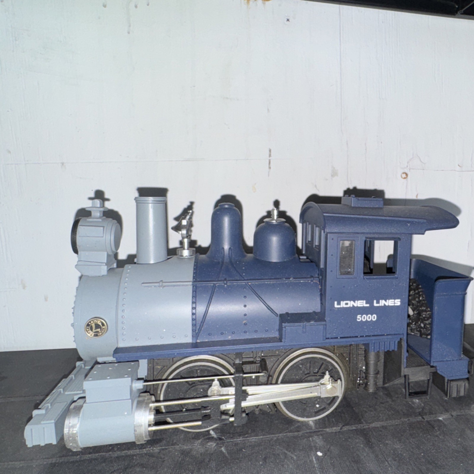 Lionel Steam Locomotive 5000 G Gauge 0-4-0 Blue Gray Lionel Lines Model Railroad