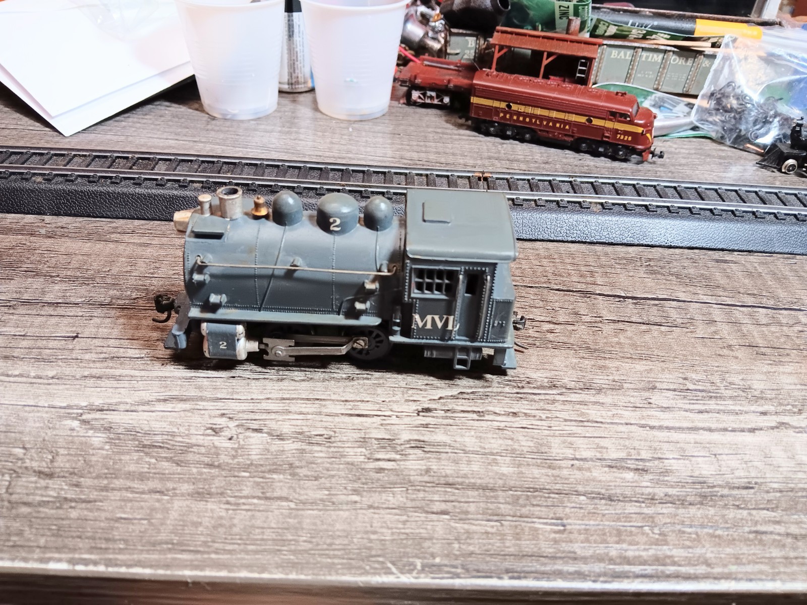 HO MVL 2 0-4-0 Steam Locomotive – Runs F&R