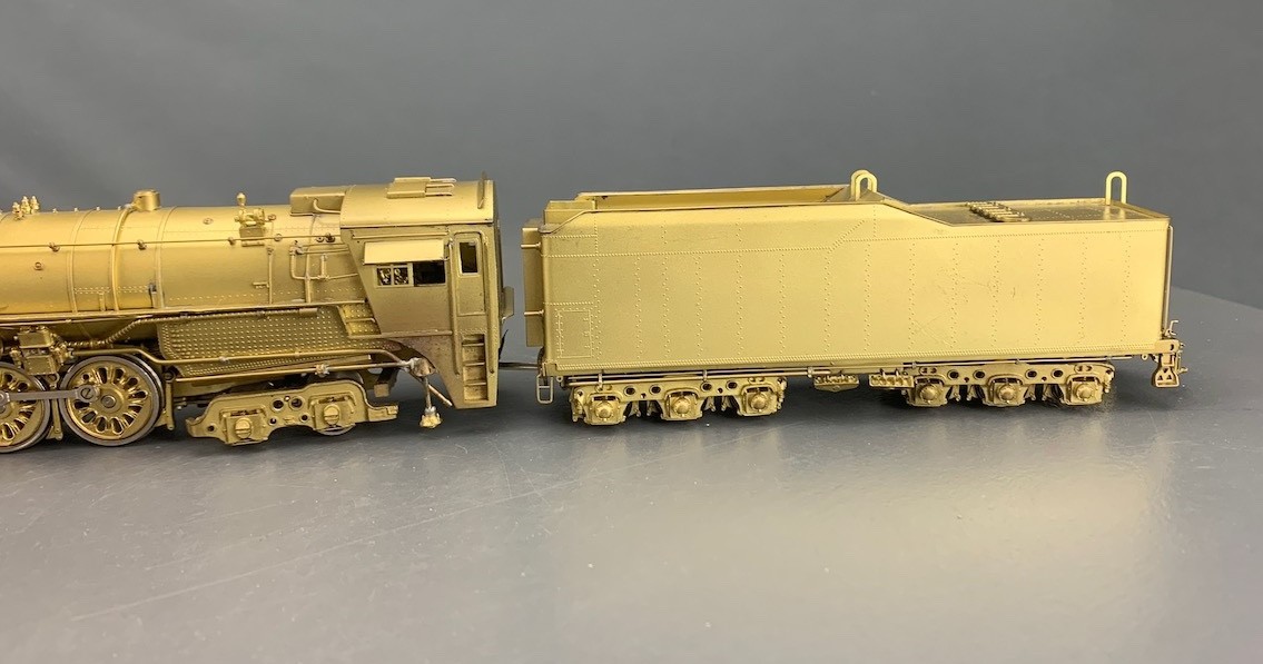 HO Key Brass D&RGW M-68 4-8-4 Northern Steam Locomotive HO7578