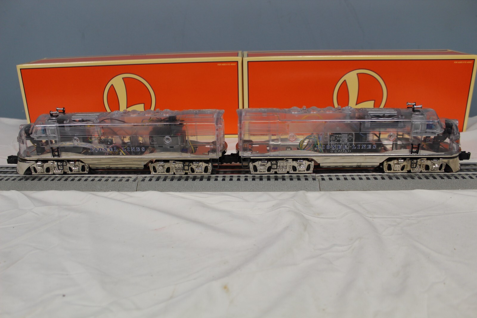 Lionel 6-38150 – F3A Clear Cab Set 6-38151 & 6-38152