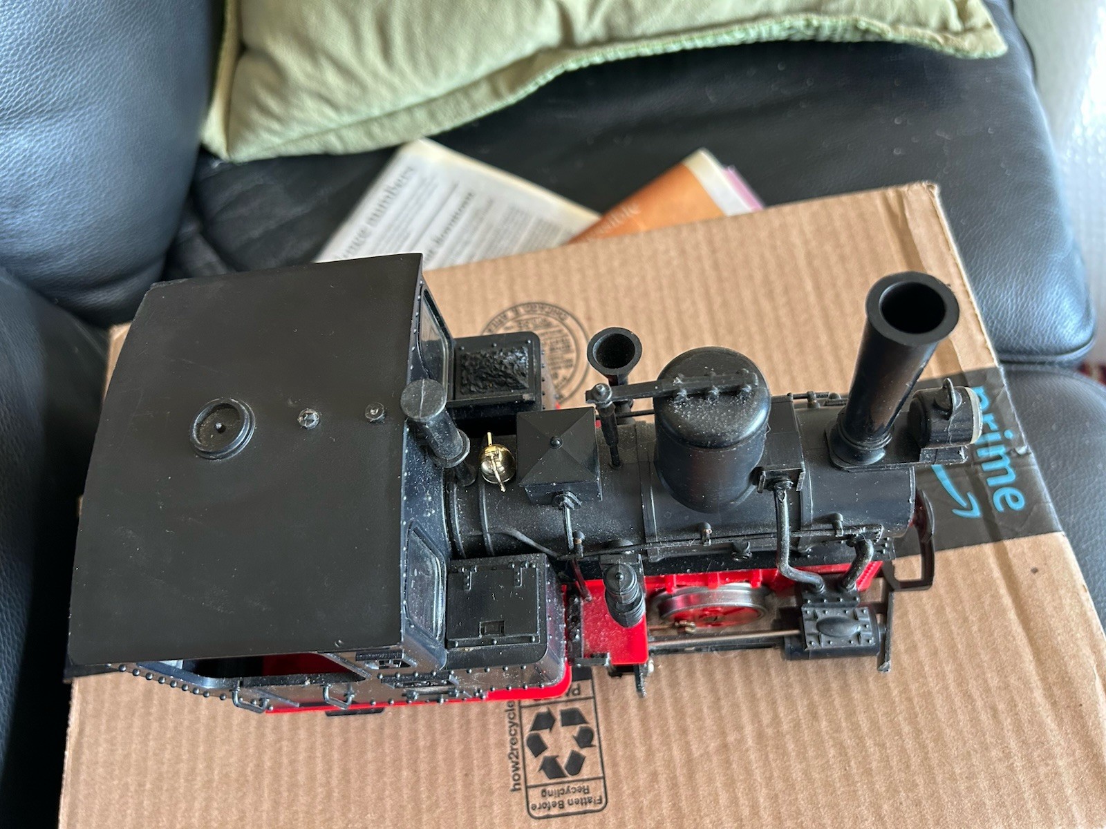 LGB 2040 VINTAGE STAINZ STEAM LOCOMOTIVE G-SCALE 1:22.5, C6/VG, 1968? Still Runs
