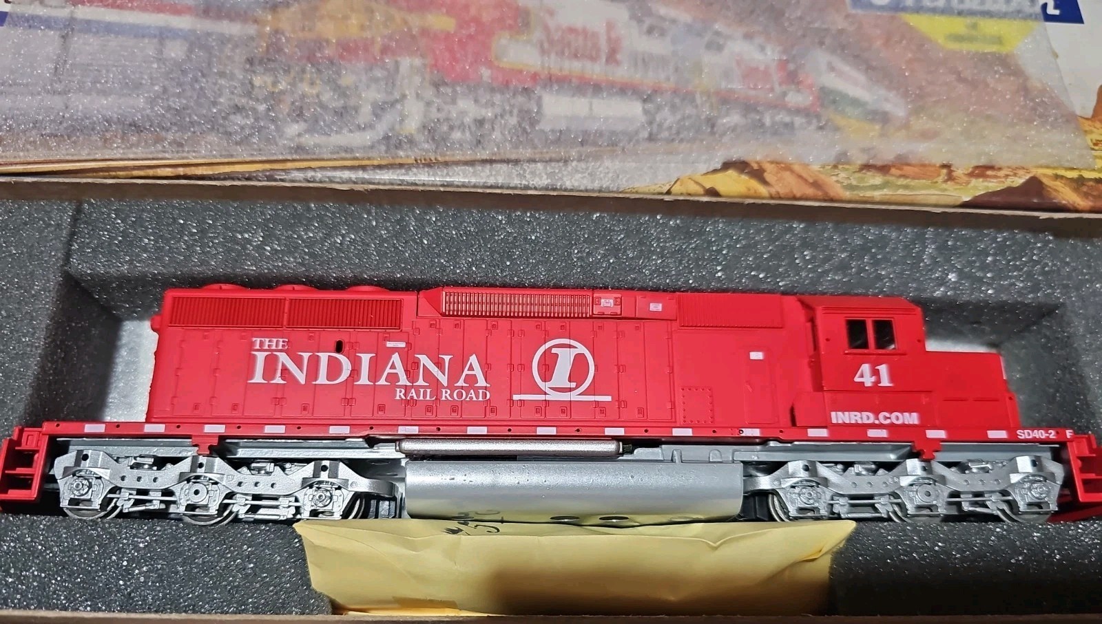 athearn blue box locomotives ho scale SD40-2 INDIANA RAILROAD #41