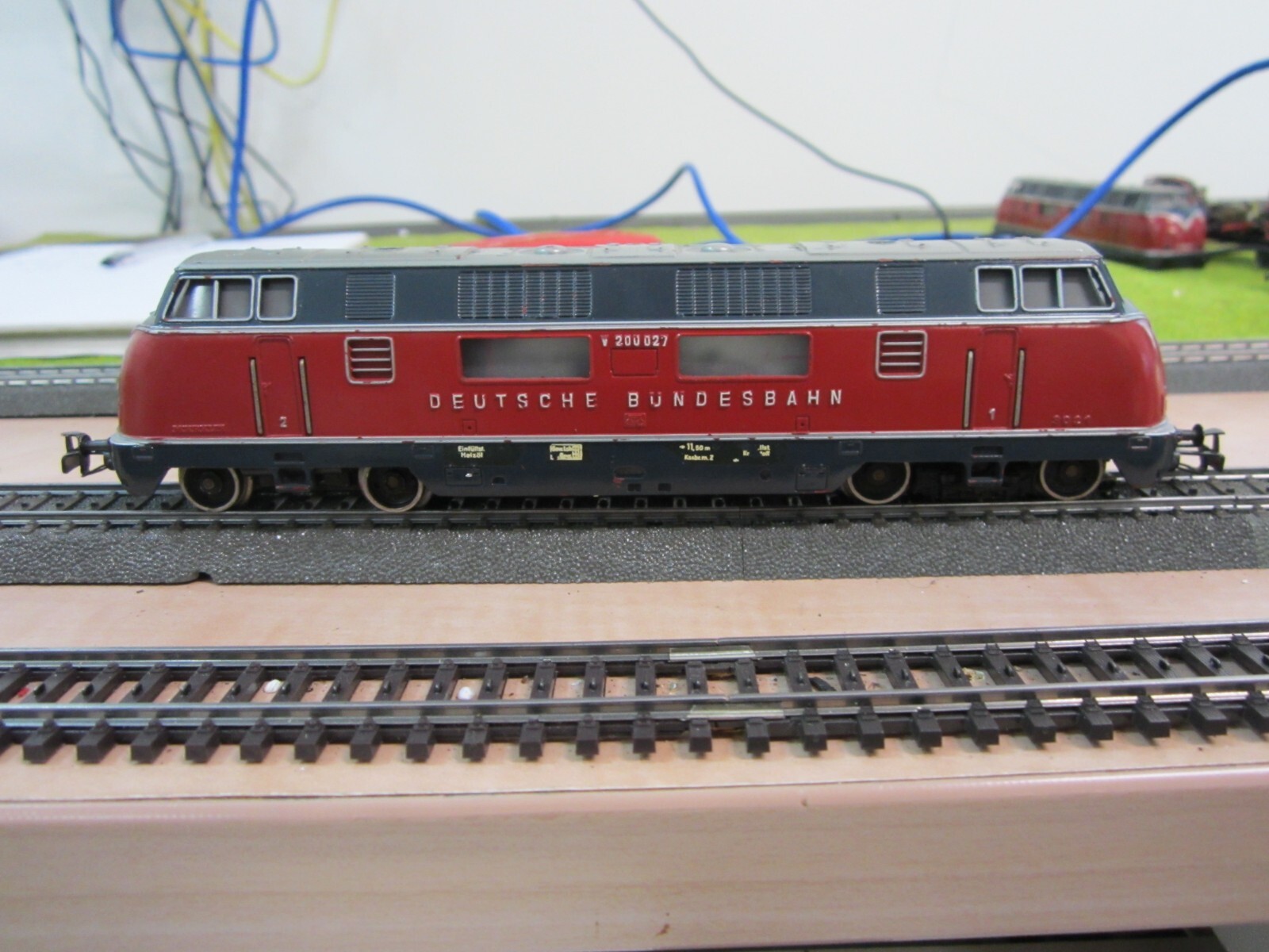 Marklin 3021 HO DB V200 Diesel Locomotive 3 Rail Analogue C5, (OB)