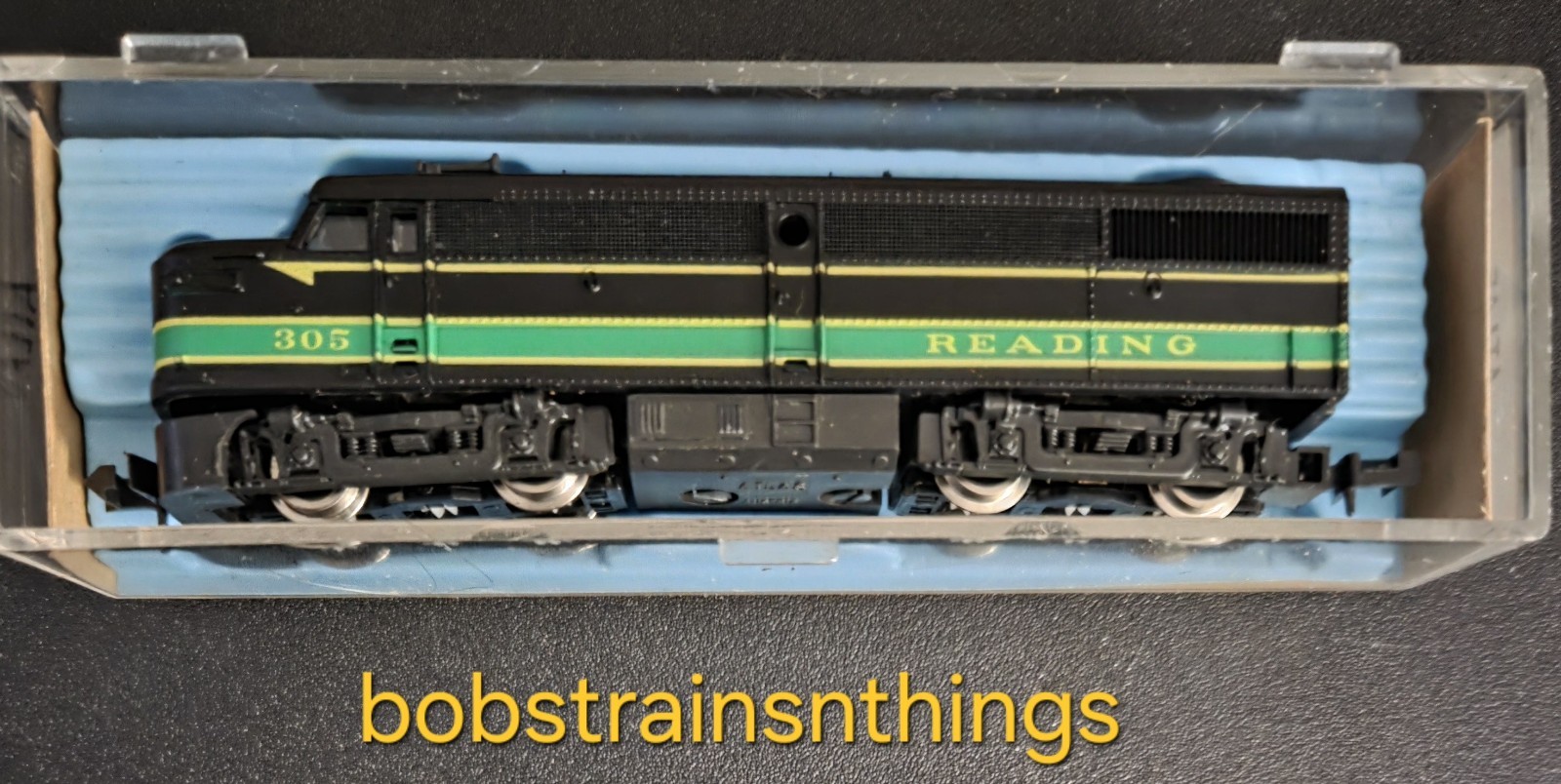 Atlas N Gauge #4103 FA-1 Reading Lines Powered Engine Used “SEE DESCRIPTION”