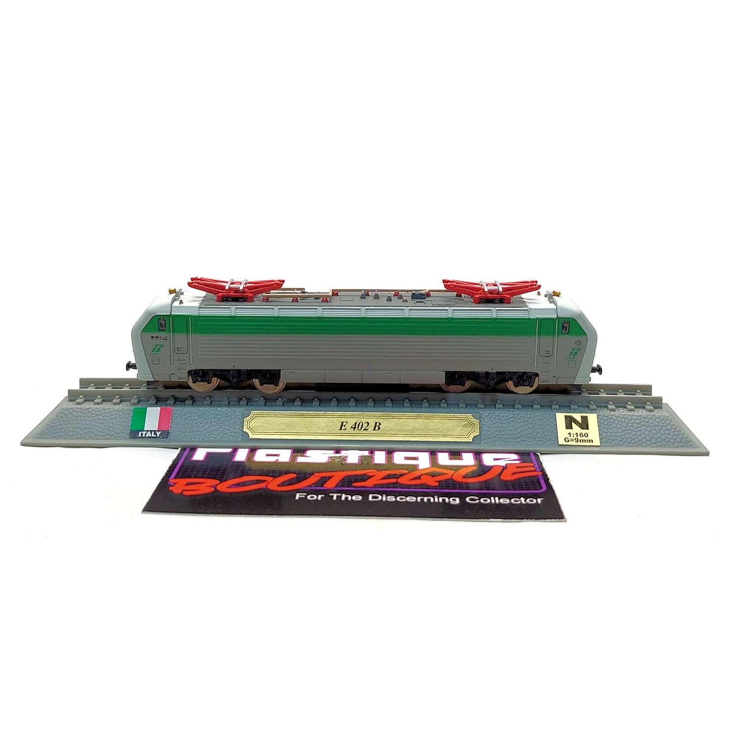 Del Prado FS Class E 402 B 1:160 #53 STATIC MODEL LOCOMOTIVE ENGINE TRAIN
