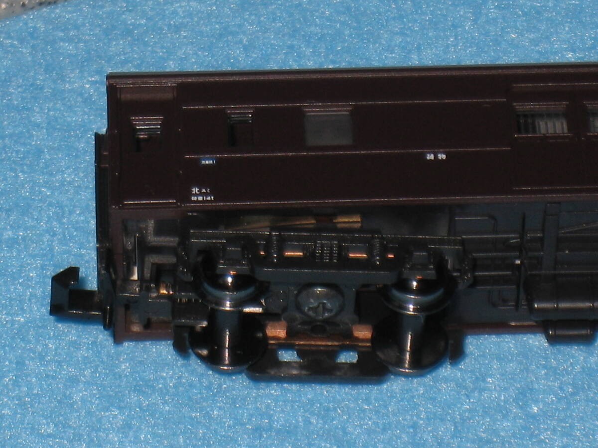 Disassembled vehicle KATO Mani 60 type Mani 60-2636 Brown Set disassembled
