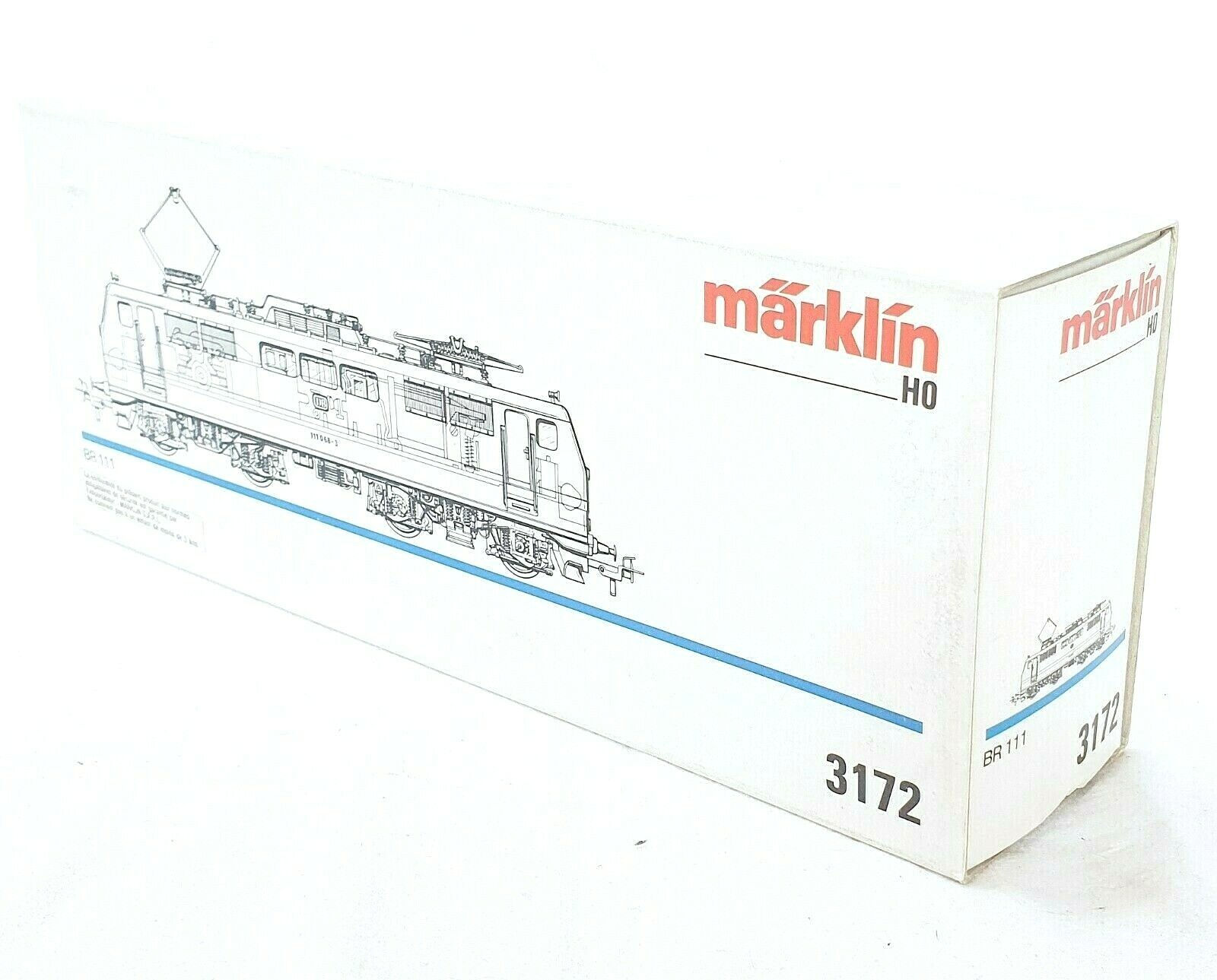 Marklin HO 1:87 AC German Deutsche Bundesbahn BR 111 ELECTRIC LOCOMOTIVE MIB`85!