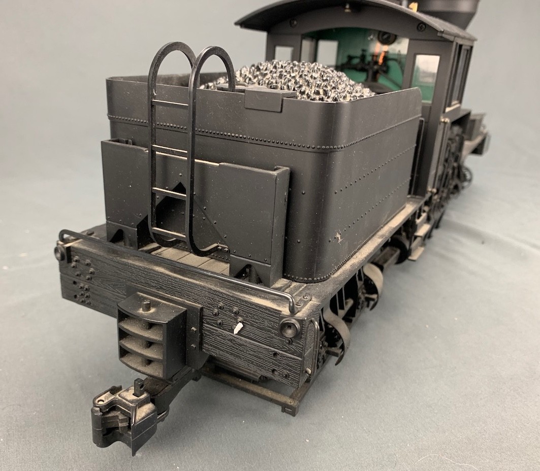 G Bachmann 81197 36 Ton Two Truck Shay Painted Unlett, w/Sierra Sound DNR G0100