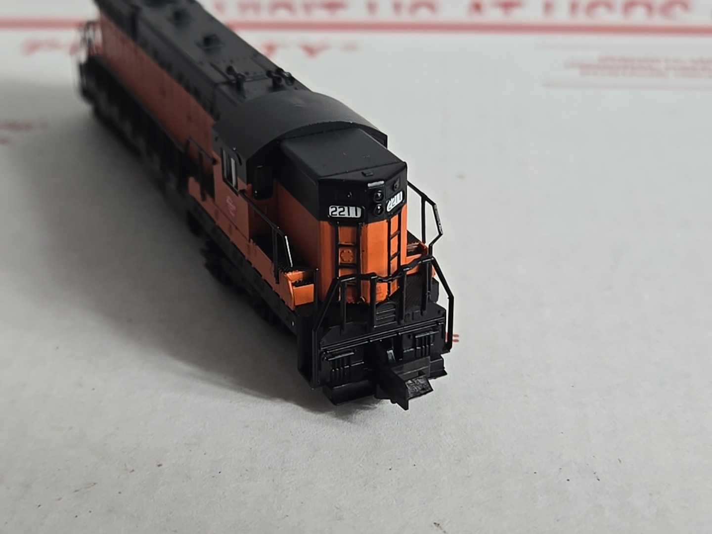 Life Like 7725 N SD7 LOCO MILWAUKEE #2211, N Scale