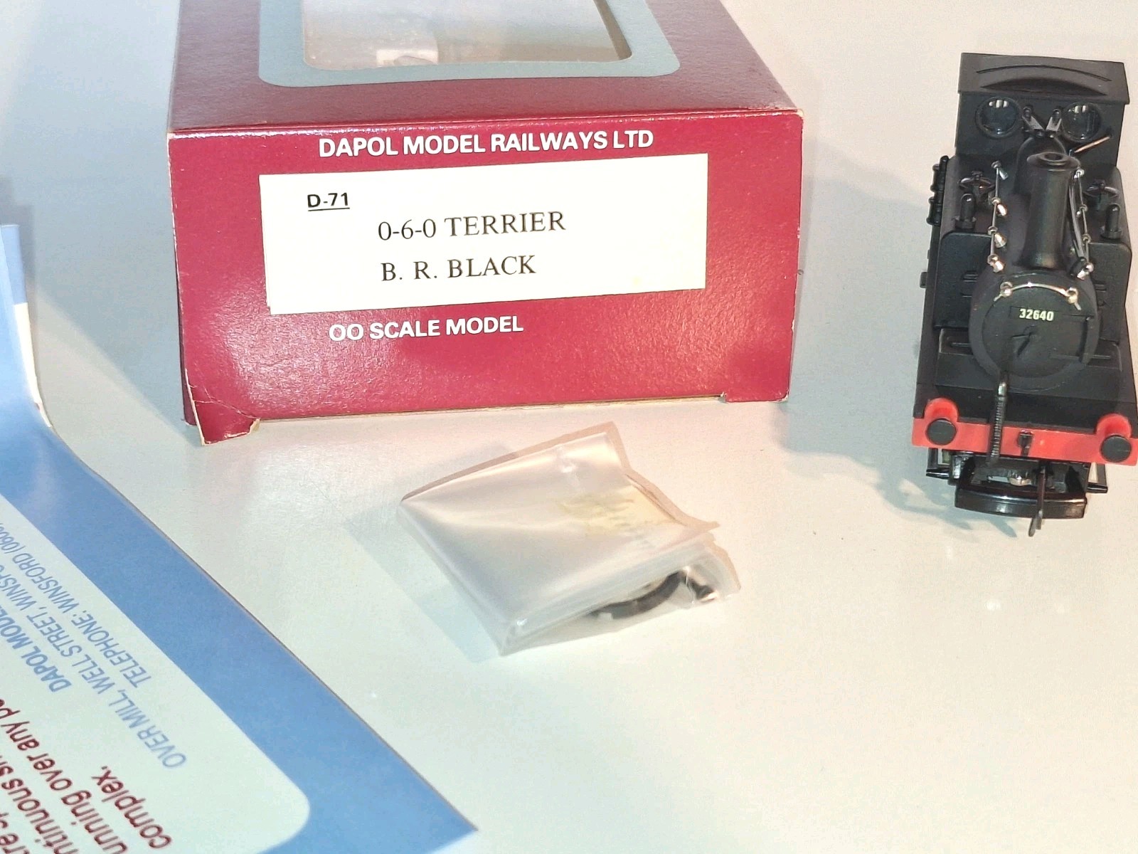 Dapol D71 BR Terrier Tank Loco. New Old Stock. Mint Cond. 2 Rail DC Boxed. OO