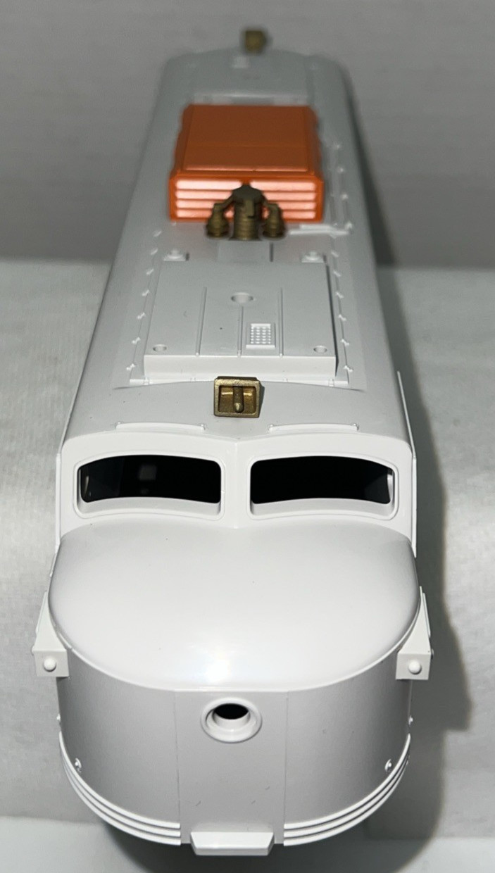 MTH O-GAUGE EP-5 ELECTRIC LOCOMOTIVE SHELL/FRAME/HORN/TRIM – UNPAINTED-NEW PARTS