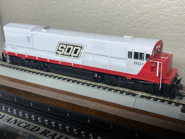 SOO LINE U30C SPEED LETTERS LOW HOOD DC/DCC Ready ” MASTER SILVER ” HO Scale NEW