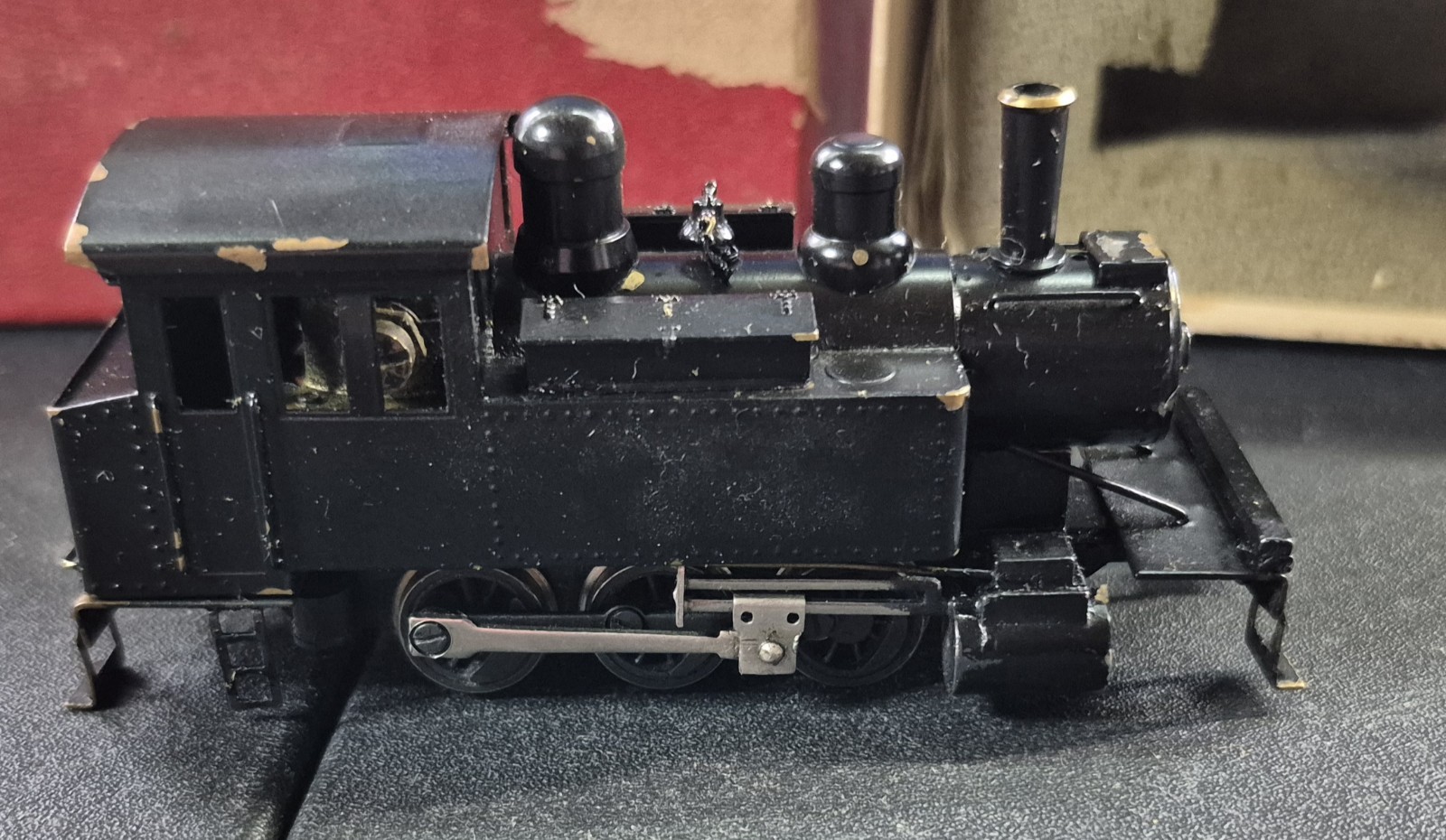 SIDE TANK LOCOMOTIVE 0-6-0 HO KEN KIDDER BRASS VINTAGE Used