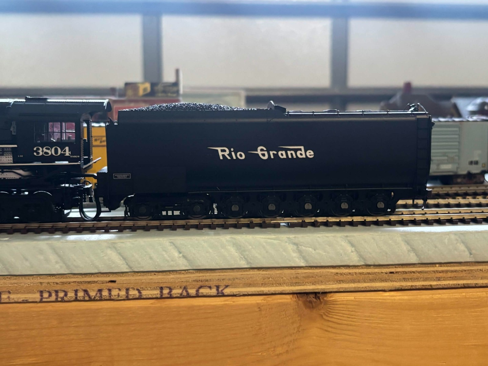 HO SCALE ATHEARN GENESIS CHALLENGER RIO GRANDE DRGW 3804 STEAM LOCOMOTIVE TRAIN