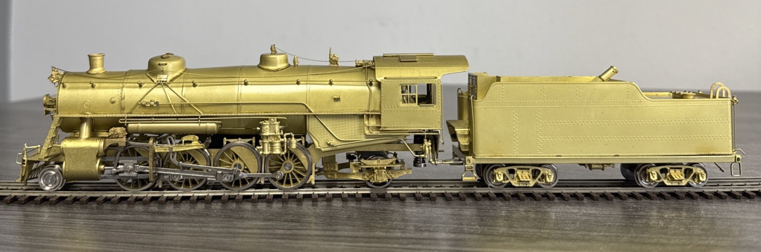 Sunset Models HO Brass Mikado USRA 2-8-2 Light – Unpainted, Tested & NIB!