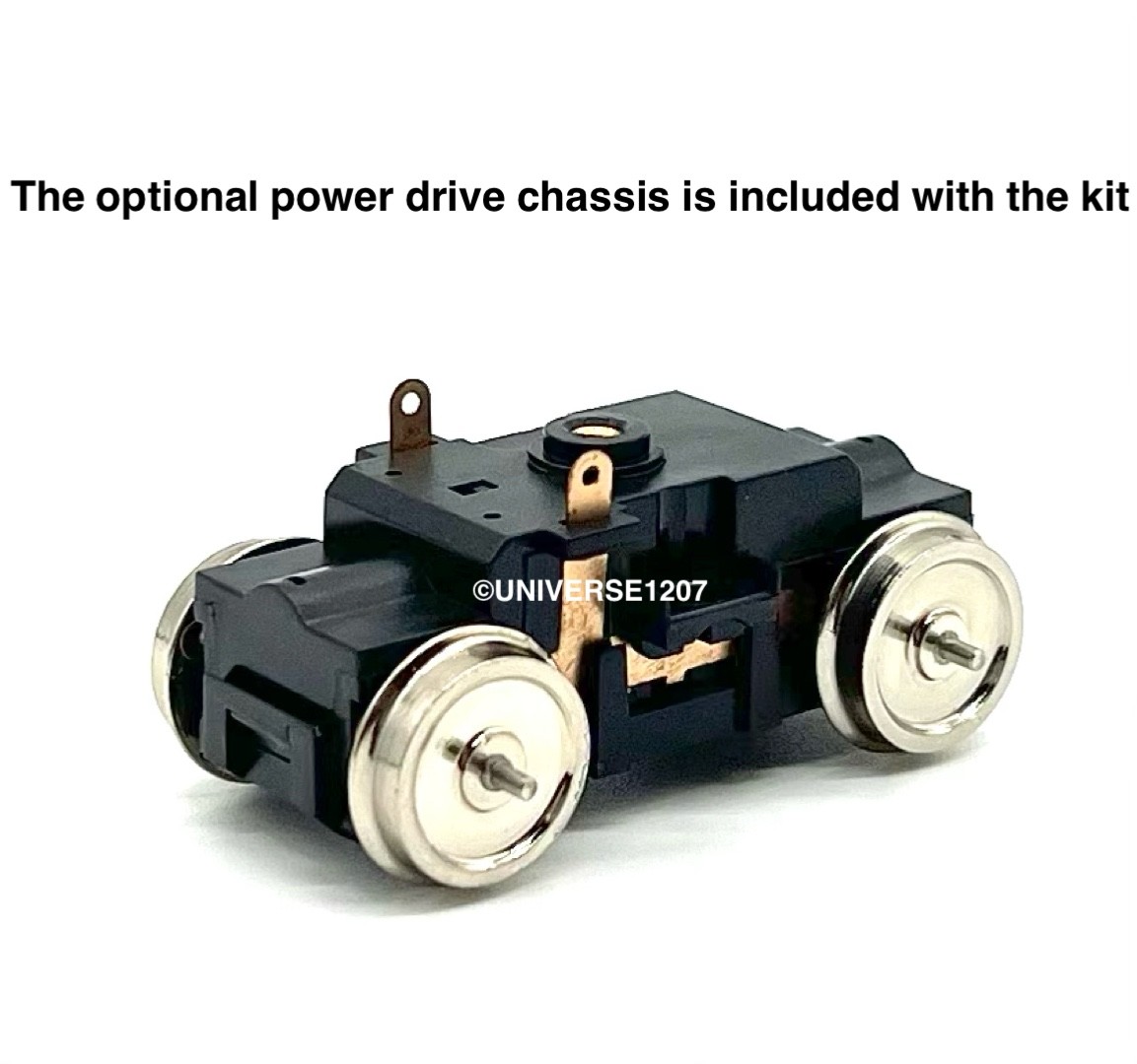 HO Scale Industrial Diesel Switcher Locomotive Kit H0 Plum Shunter Engine